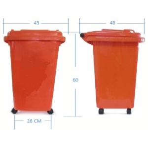 Cubo de basura sales 50 litros con pedal